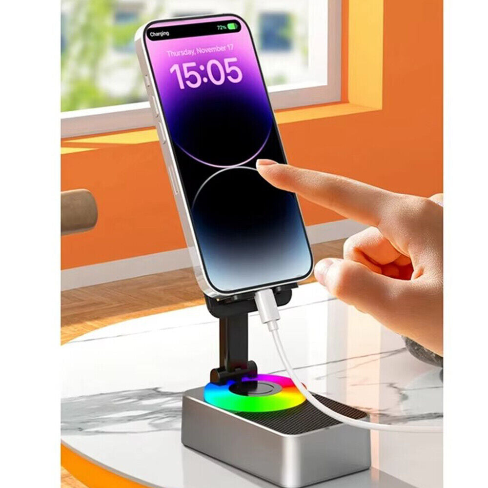 3-In-1 Mobile Phone Holder , Audio Power Bank, Bluetooth Call Speaker Tool Gift