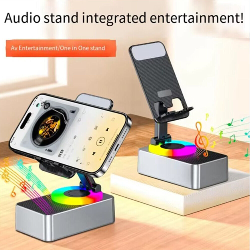 3-In-1 Mobile Phone Holder , Audio Power Bank, Bluetooth Call Speaker Tool Gift