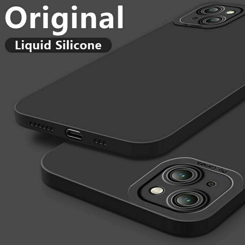 Premium Silicone Soft Case Shockproof Cover for Iphone 7 8+ XR 11 12 13 Pro Max