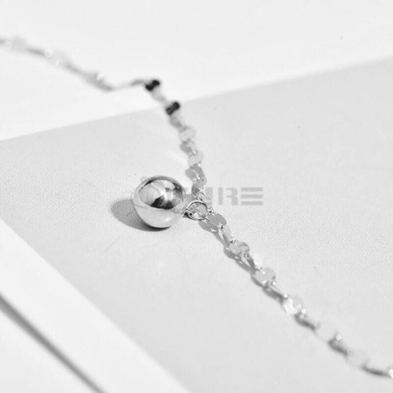 Silver Lace Linked Chain Ankle Bracelet Boho Foot Anklet Women Girls Jewellery