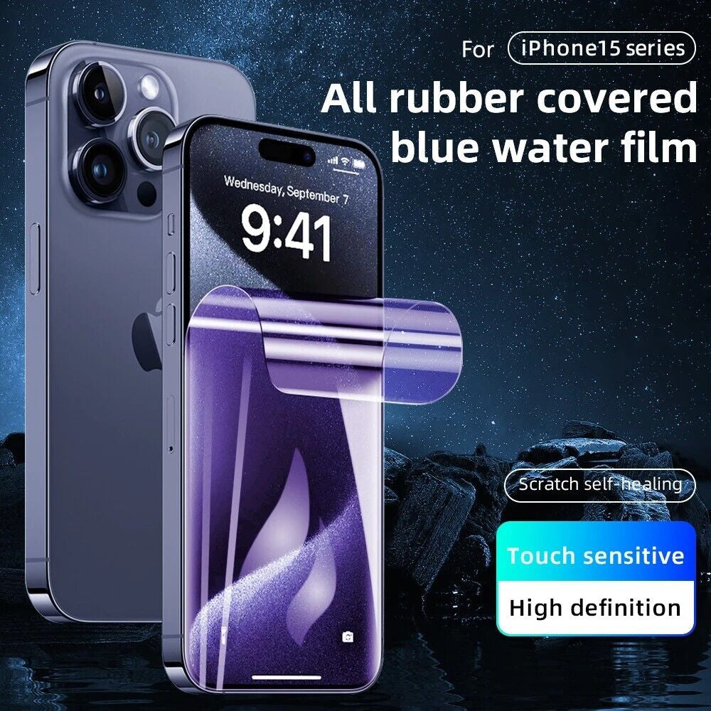 Screen Protector for Samsung S24 S23 S22 S21 S20 Ultra plus Hydrogel Full Cover