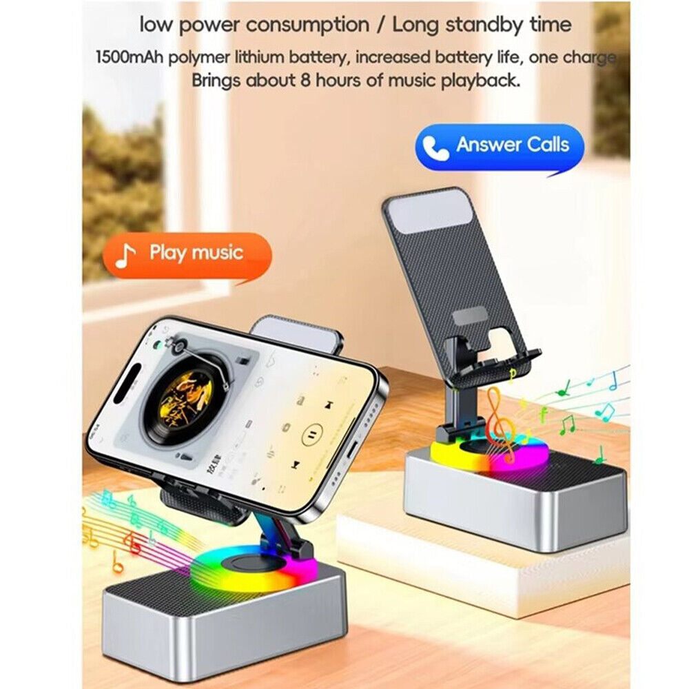 3-In-1 Mobile Phone Holder , Audio Power Bank, Bluetooth Call Speaker Tool Gift