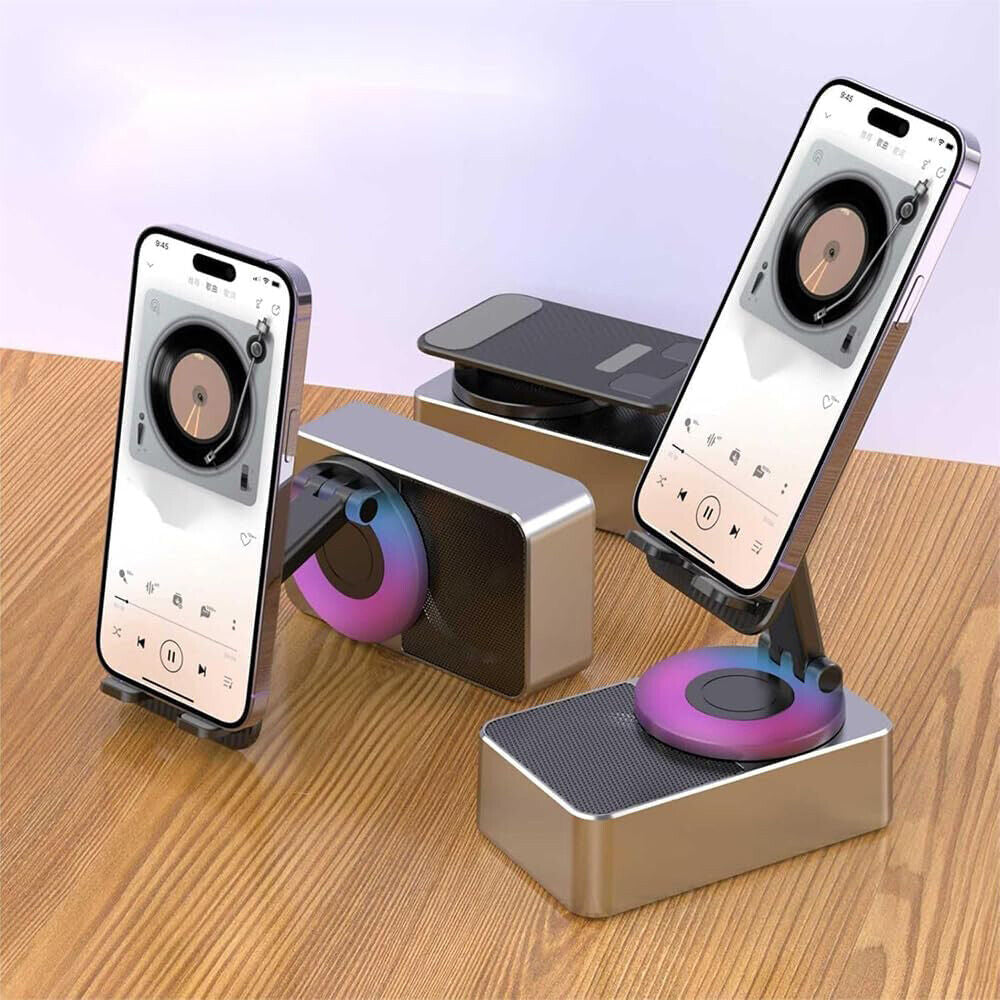 3-In-1 Mobile Phone Holder , Audio Power Bank, Bluetooth Call Speaker Tool Gift